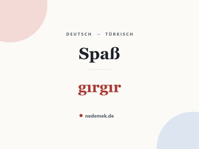 Spaß auf Türkisch: gırgır