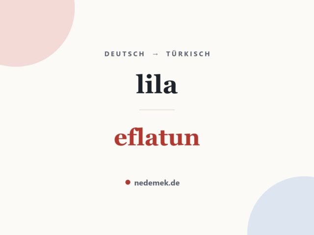 lila auf Türkisch: eflatun