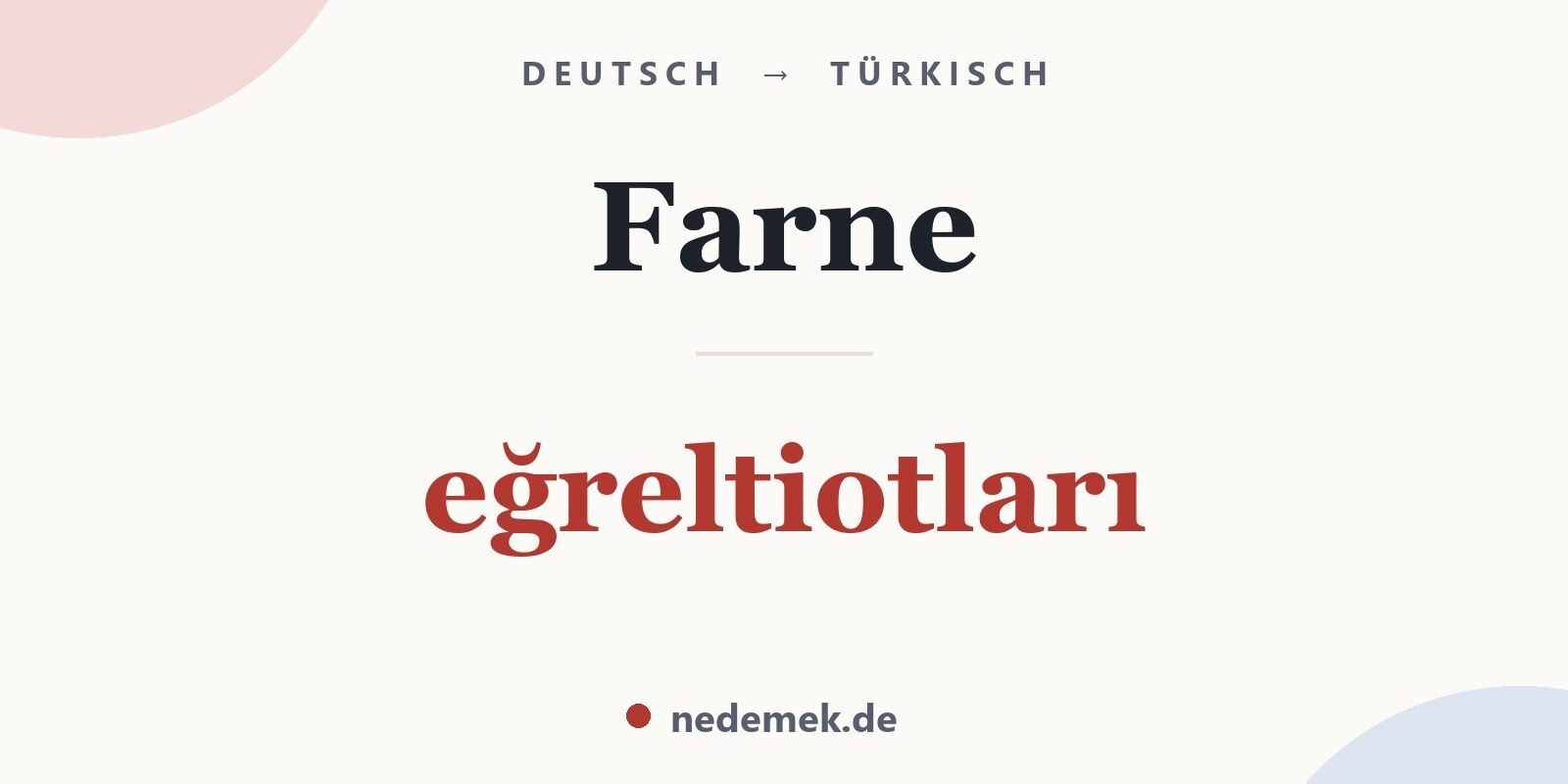 Farne auf Türkisch: eğreltiotları