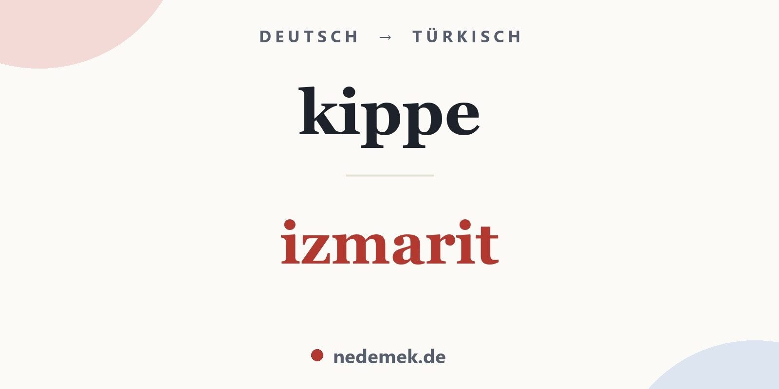 kippe auf Türkisch: izmarit