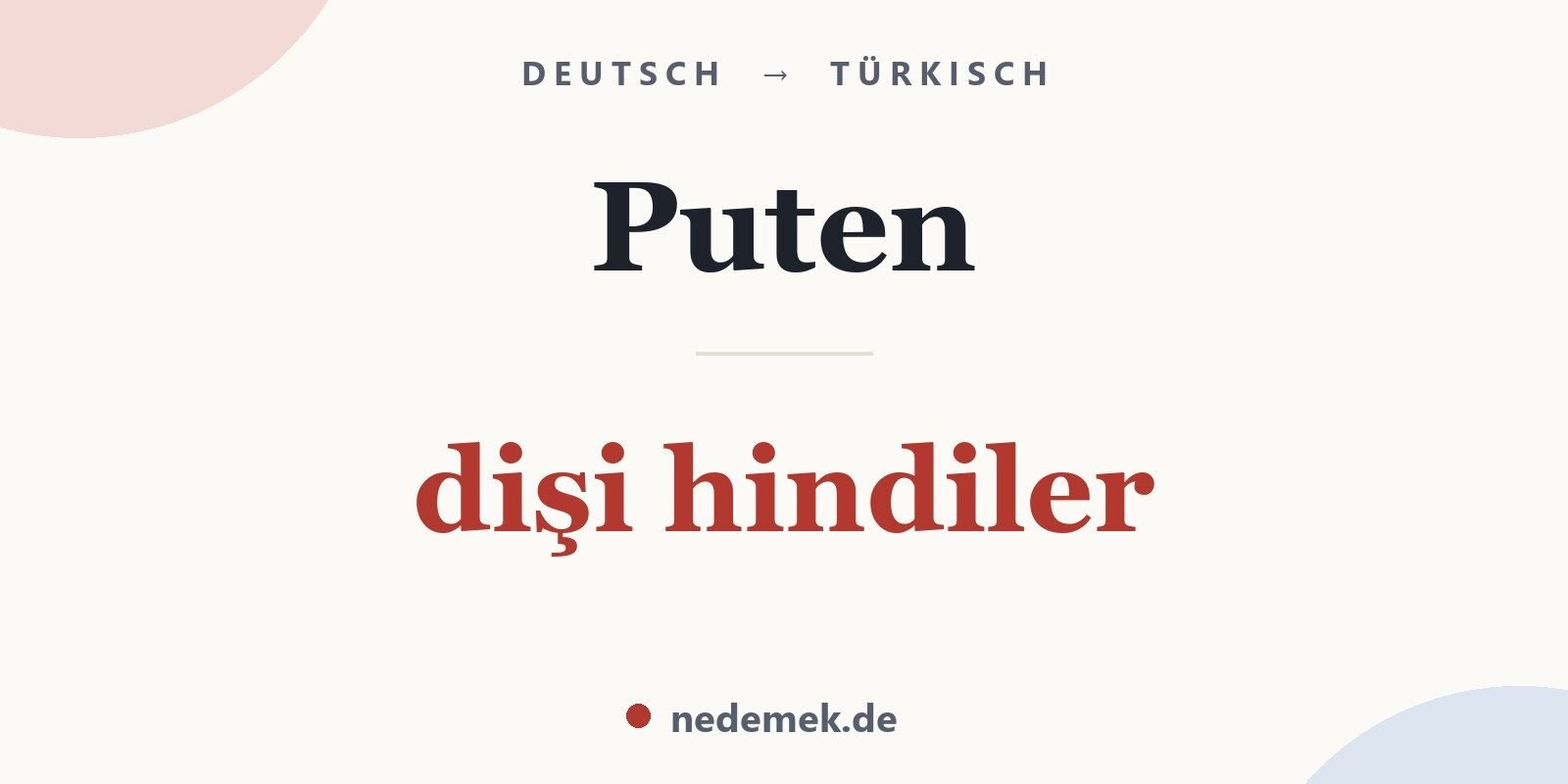 Puten auf Türkisch: dişi hindiler